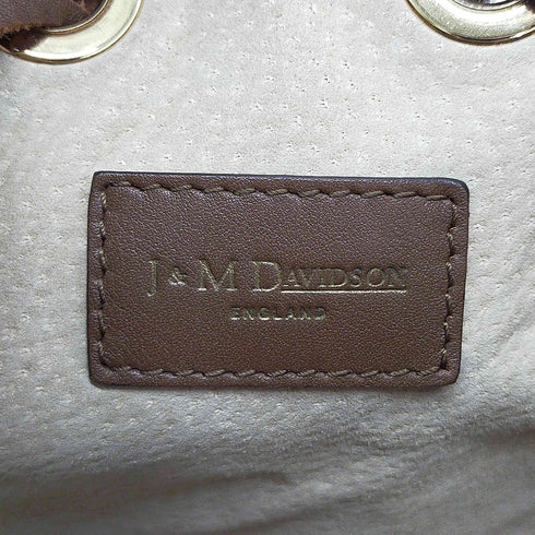 ジェイアンドエムデヴィッドソン J&M Davidson カーニバル 2WAY ショルダーバッグ レザー フリンジ 巾着 レディース ONE SIZE
