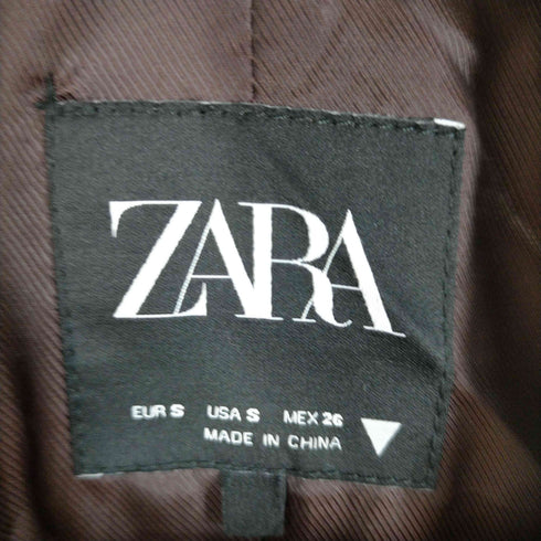 ザラ ZARA ねじれデザイン テーラードジャケット レディース import:S