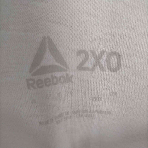 リーボック Reebok ビッグサイズ ロゴプリント Tシャツ メンズ 2XL