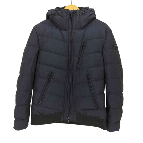 ブラックレーベルクレストブリッジ BLACK LABEL CRESTBRIDGE ジップアップダウンジャケット メンズ import:L