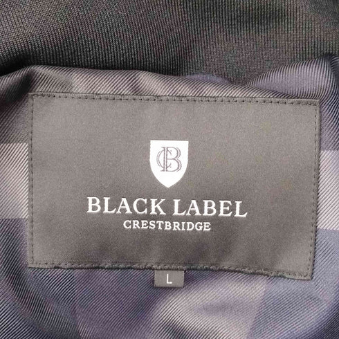 ブラックレーベルクレストブリッジ BLACK LABEL CRESTBRIDGE ジップアップダウンジャケット メンズ import:L