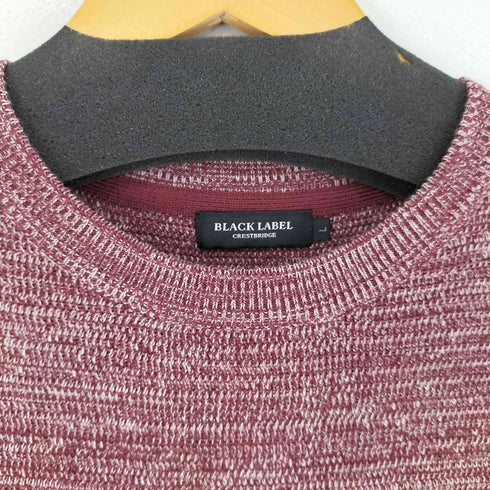 ブラックレーベルクレストブリッジ BLACK LABEL CRESTBRIDGE クルーネックアクリルニット メンズ import:L