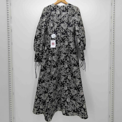 メルトザレディ Melt the lady フラワージャガードロングドレス flower jacquard long dress レディース FREE