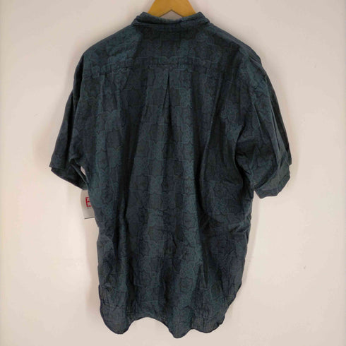 90S レーヨン混 総柄シャツ メンズ