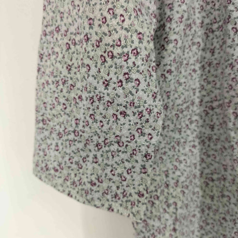 マックスマーラウィーケンドライン Max Mara WEEKEND LINE L/S 花柄ミニワンピース レディース