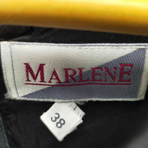 MARLENE リネン100 バックボタンノースリーブワンピース レディース JPN:38