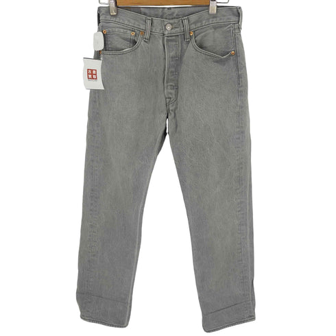 リーバイス Levis 502 ボタンフライ ライトグレーデニム レディース W32L32