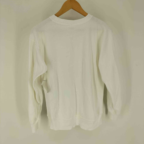 チャンピオン Champion REVERSE WEAVE スプリクトロゴ プリント クルーネック スウェット レディース import:M
