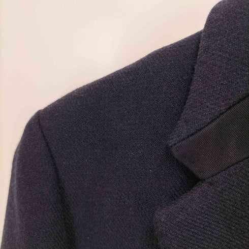 ポールスミス Paul Smith ベトナム製 段返り3B ウール テーラードジャケット 紺ブレ 裏地ストライプ メンズ import:M