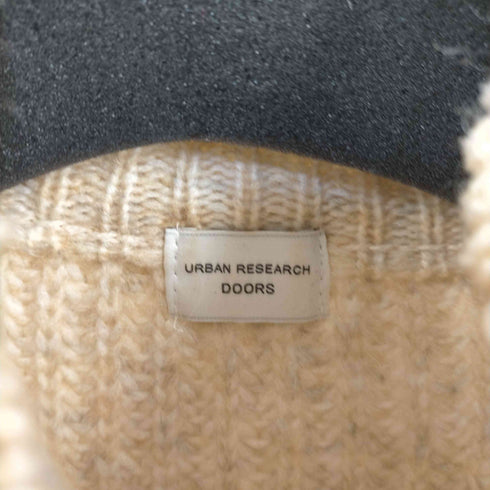 アーバンリサーチドアーズ URBAN RESEARCH DOORS ボリュームスリーブふんわり畦ニット レディース ONE SIZE