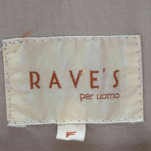 reves スタンドカラーシャツジャケット メンズ FREE