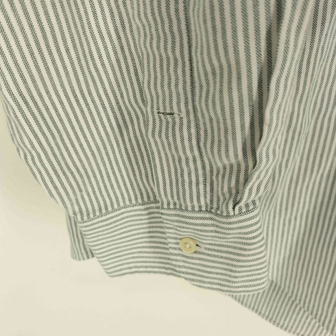 ラルフローレン RALPH LAUREN 90S BIG SHIRT ポニー刺繍 ストライプ B.D シャツ メンズ import:XL