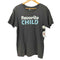 フロントプリントクルーネックTシャツ メンズ import:L
