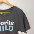 フロントプリントクルーネックTシャツ メンズ import:L