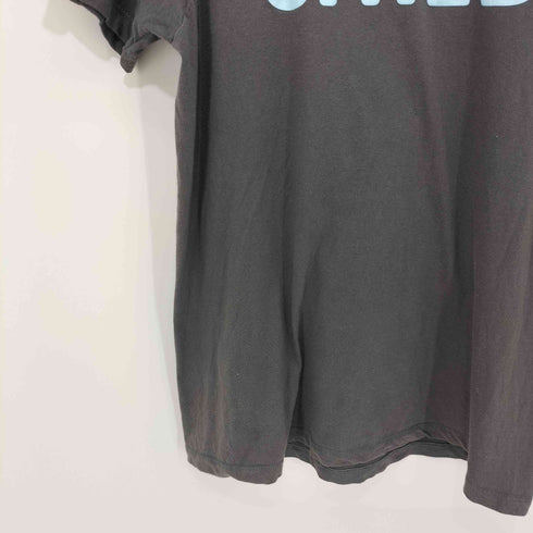 フロントプリントクルーネックTシャツ メンズ import:L