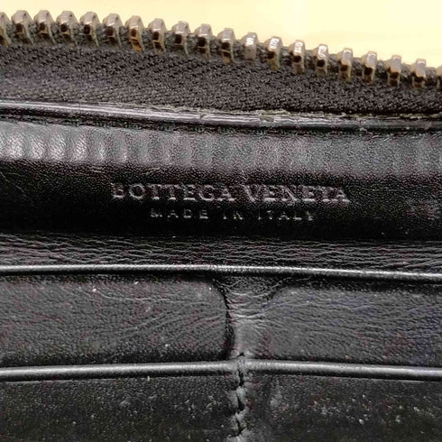 ボッテガヴェネタ BOTTEGA VENETA イントレチャート レザーロングウォレット メンズ