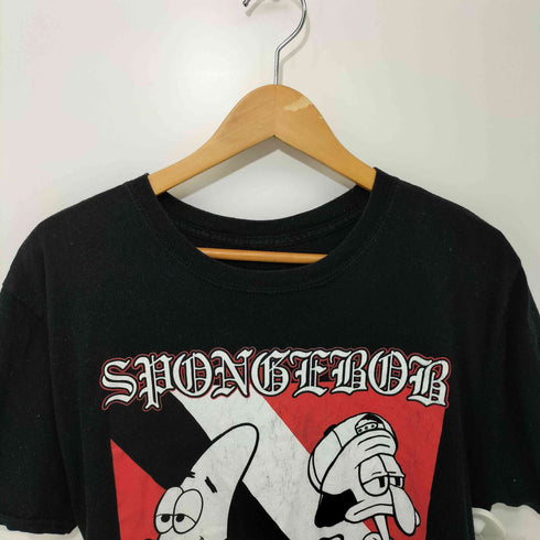 キャラクタープリントクルーネックTシャツ メンズ import:L