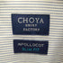 choya shirt factory SLIM FIT L/S ストライプシャツ メンズ