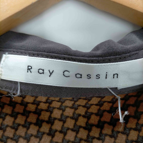 レイカズン Ray Cassin 総柄マキシワンピース レディース