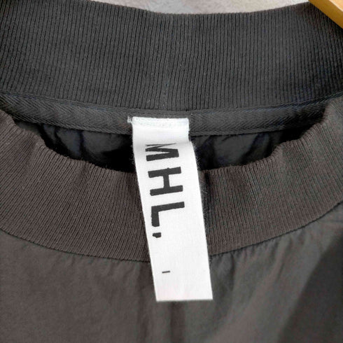 エムエイチエル MHL. WASHED DRY COTTON POPLIN ウォッシュド ドライ コットン ポプリン レディース JPN:1