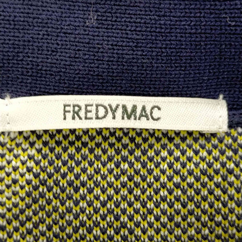 FREDYMAC レトロ フラワー サマーガーディガン ニットベスト メンズ FREE
