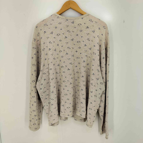 ソノマ sonoma 花柄 サーマルロングTシャツ レディース JPN:L
