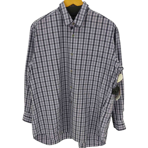 コムデギャルソンオム COMME des GARCONS HOMME 90s 田中オム ワンポケット L/Sオーバーサイズチェックシャツ メンズ