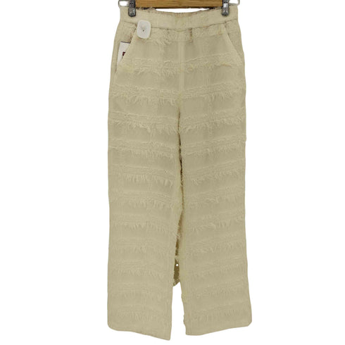 クリーコンフォルト crie conforto 23aw カットジャガードワイドパンツ レディース JPN:M