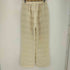 クリーコンフォルト crie conforto 23aw カットジャガードワイドパンツ レディース JPN:M