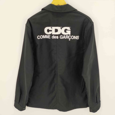 シーディージーコムデギャルソン CDG COMME des GARCONS LE LABOUREUR AD2019 バックプリントコットンカバーオール メンズ JPN:L