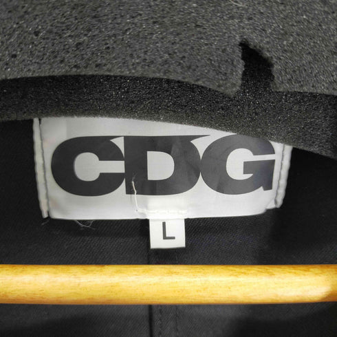 シーディージーコムデギャルソン CDG COMME des GARCONS LE LABOUREUR AD2019 バックプリントコットンカバーオール メンズ JPN:L