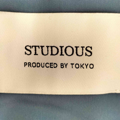 ステュディオス STUDIOUS ブライトサテンリラックスオープンカラーシャツ メンズ JPN:2