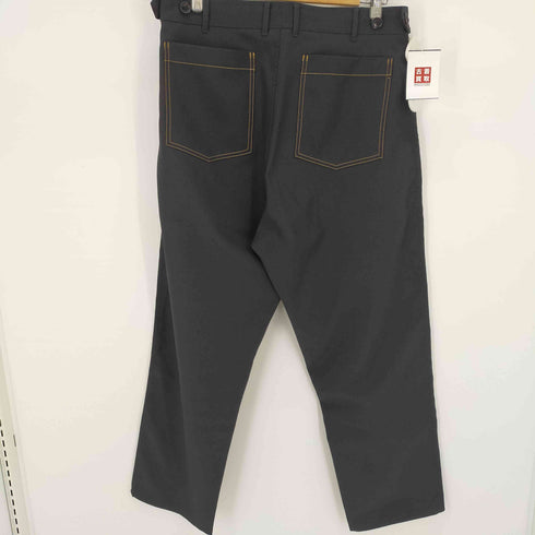 コムデギャルソンオムプリュス COMME des GARCONS HOMME PLUS AD1999 90S シャドウストライプ ワイドテーパードスラックス ステッチ メンズ JPN:M