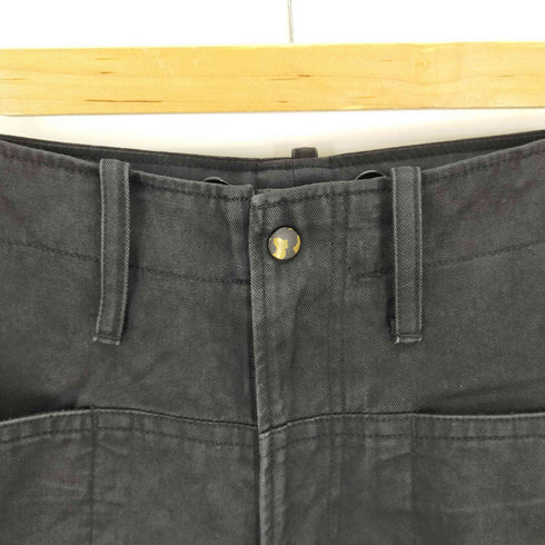 ヨウジヤマモトプールオム Yohji Yamamoto POUR HOMME 00s リネン混ワイドポケットテーパードパンツ アーカイブ メンズ JPN:2