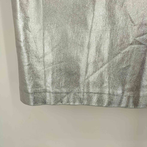 ザラ ZARA メタリック ストラップレス ワンピース レディース import:S
