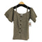 マウジー moussy SOCKER CHECK SHOULDER レディース FREE