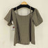 マウジー moussy SOCKER CHECK SHOULDER レディース FREE