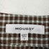 マウジー moussy SOCKER CHECK SHOULDER レディース FREE