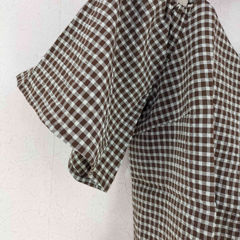 マウジー moussy SOCKER CHECK SHOULDER レディース FREE