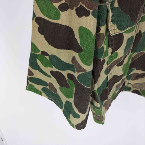 70-80S 紙タグ Duck Hunter Camo Shirt ダックハンタ―カモ シャツ メンズ