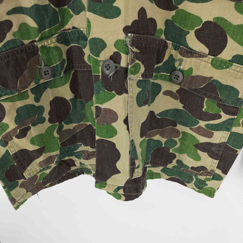 70-80S 紙タグ Duck Hunter Camo Shirt ダックハンタ―カモ シャツ メンズ