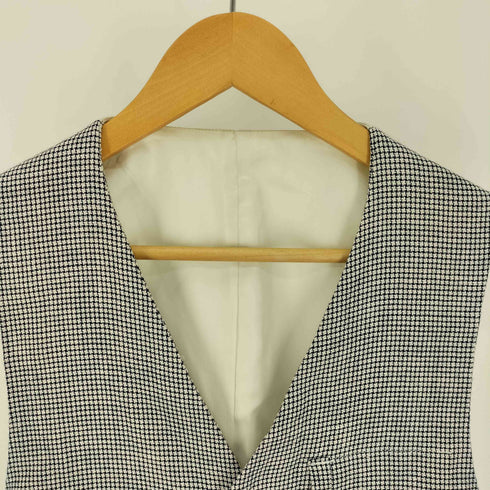 ミヤケデザインスタジオ im MIYAKE DESIGN STUDIO 95SS リネン レーヨン 4連 ボタン ジレ ベスト メンズ JPN:M