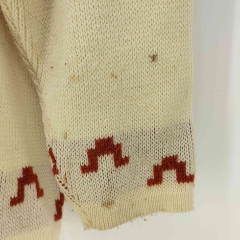 ジェーシーペニー JC Penney 70s? アクリル ショールカラー ニットガウン メンズ import:L