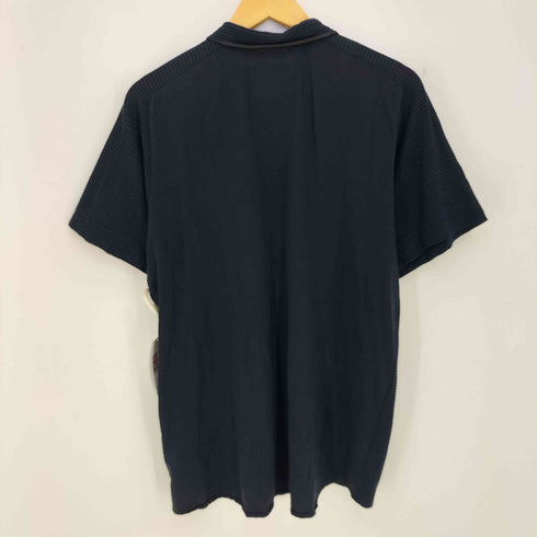 サカイ Sacai コットン ボーダー切替 ポロシャツ メンズ 3