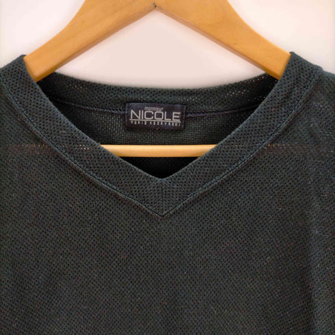 ニコル NICOLE OLD メッシュカットソー メンズ