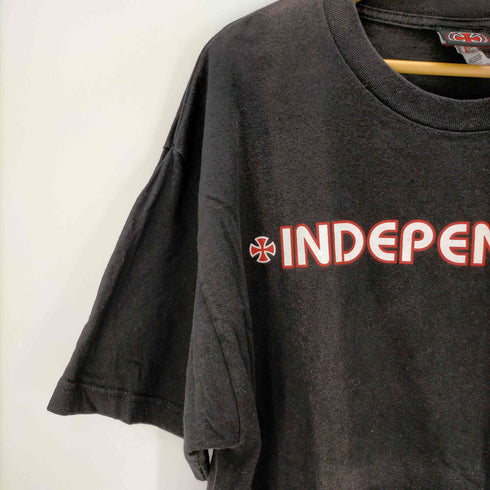 インディペンデント INDEPENDENT 両面プリント クルーネックTシャツ メンズ JPN:L