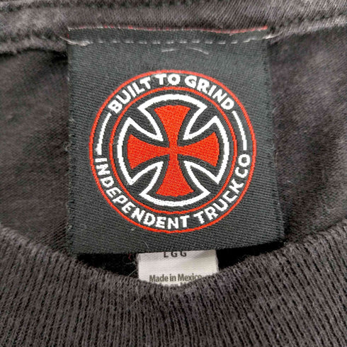 インディペンデント INDEPENDENT 両面プリント クルーネックTシャツ メンズ JPN:L