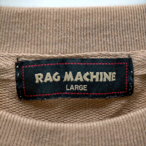 ラグマシーン RAG MACHINE ボックスシルエット クルーネックポケットTシャツ メンズ JPN:L