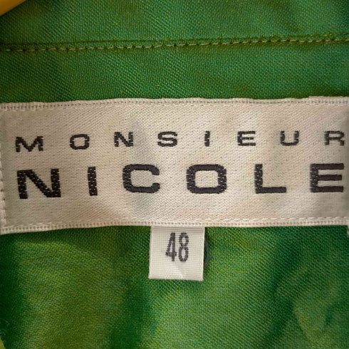 ニコル NICOLE OLD 玉虫シャツ メンズ JPN:48