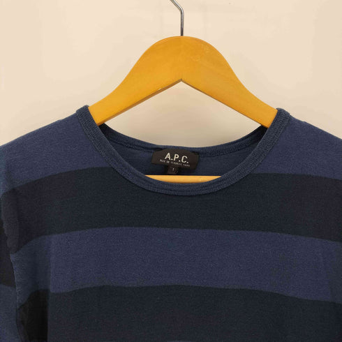 アーペーセー A.P.C. 90S フランス製 ボーダー L/S Tシャツ メンズ 1